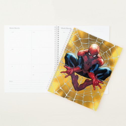 Spider_Man  Sitting In A Web Planner