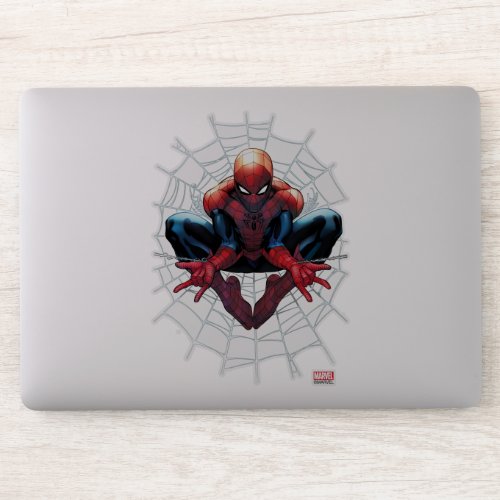 Spider_Man  Sitting In A Web Sticker