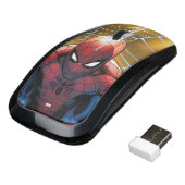 Spider-Man | Sitting In A Web Wireless Mouse (Angled)