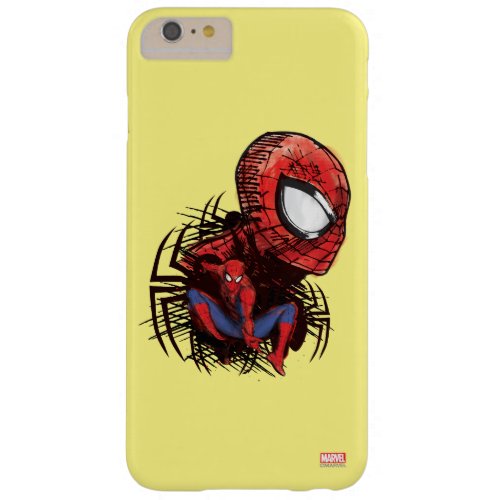 Spider_Man Sketched Marker Drawing Barely There iPhone 6 Plus Case