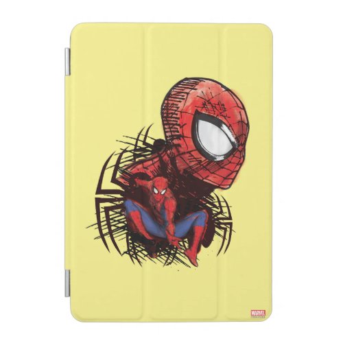 Spider_Man Sketched Marker Drawing iPad Mini Cover