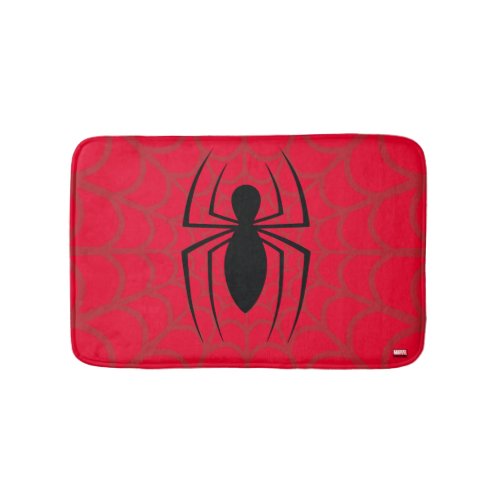 Spider_Man Skinny Spider Logo Bathroom Mat