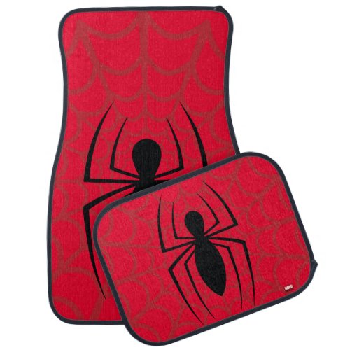 Spider_Man Skinny Spider Logo Car Floor Mat