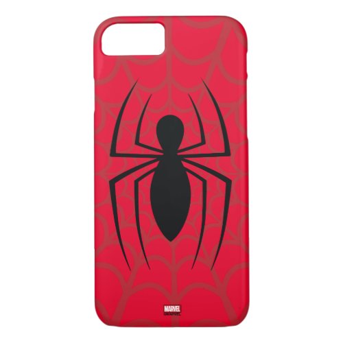 Spider_Man Skinny Spider Logo iPhone 87 Case