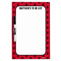 Spider-Man Skinny Spider Logo Dry Erase Board