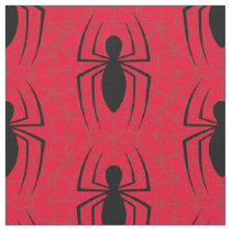 Spider-Man Skinny Spider Logo Fabric