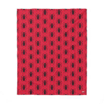 Spider-Man Skinny Spider Logo Fleece Blanket