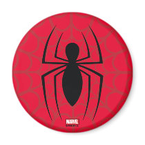 Spider-Man Skinny Spider Logo Magnet