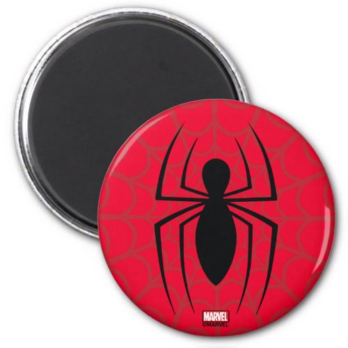 Spider_Man Skinny Spider Logo Magnet