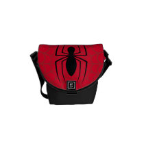 Spider-Man Skinny Spider Logo Messenger Bag