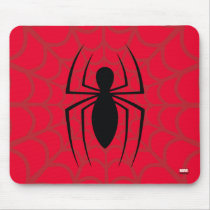 Spider-Man Skinny Spider Logo Mouse Pad