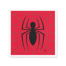 Spider-Man Skinny Spider Logo Napkins