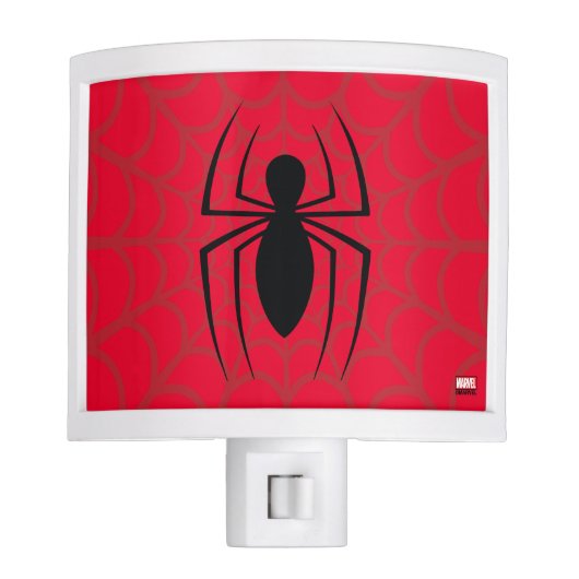 Spider-Man Skinny Spider Logo Night Light (Front)