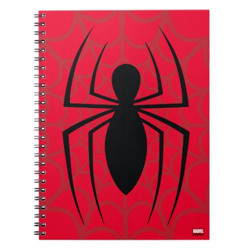 Spider_Man Skinny Spider Logo Notebook