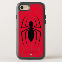 Spider-Man Skinny Spider Logo OtterBox Symmetry iPhone SE/8/7 Case