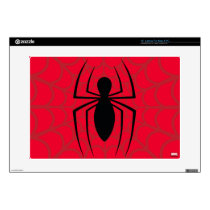 Spider-Man Skinny Spider Logo Skins For 15" Laptops