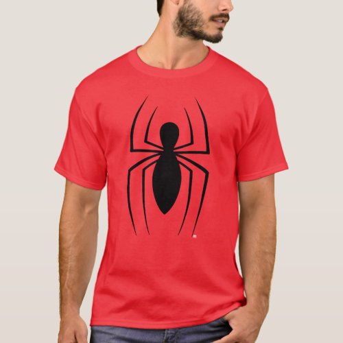 Spider_Man Skinny Spider Logo T_Shirt
