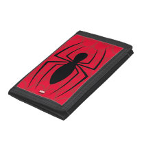 Spider-Man Skinny Spider Logo Trifold Wallet