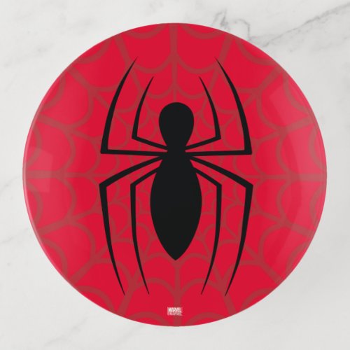 Spider_Man Skinny Spider Logo Trinket Tray