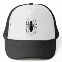 Spider-Man Skinny Spider Logo Trucker Hat