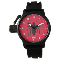 Spider-Man Skinny Spider Logo Watch