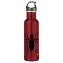 Spider-Man Skinny Spider Logo Water Bottle