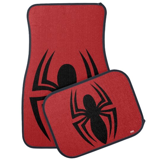 SpiderMan Spider Logo Car Floor Mat