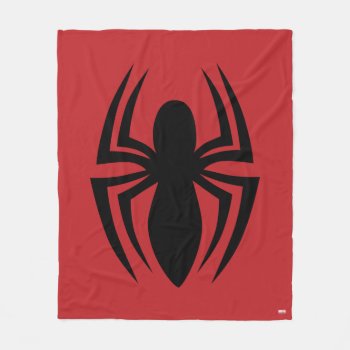 Spider-man Spider Logo Fleece Blanket by spidermanclassics at Zazzle