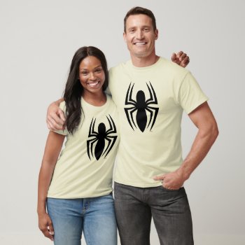 Spider-man Spider Logo T-shirt by spidermanclassics at Zazzle