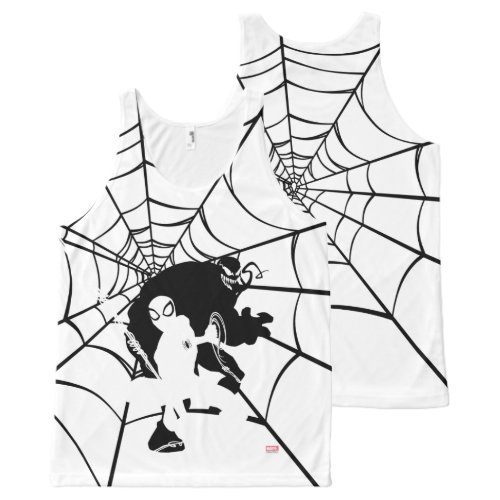 Spider_Man  Spider_Man In Venoms Web All_Over_Print Tank Top