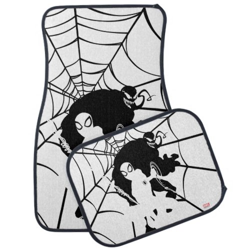 Spider_Man  Spider_Man In Venoms Web Car Floor Mat