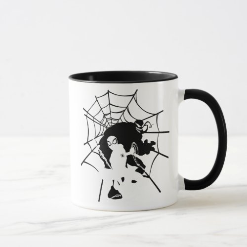 Spider_Man  Spider_Man In Venoms Web Mug