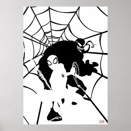 Spider_Man  Spider_Man In Venoms Web Poster