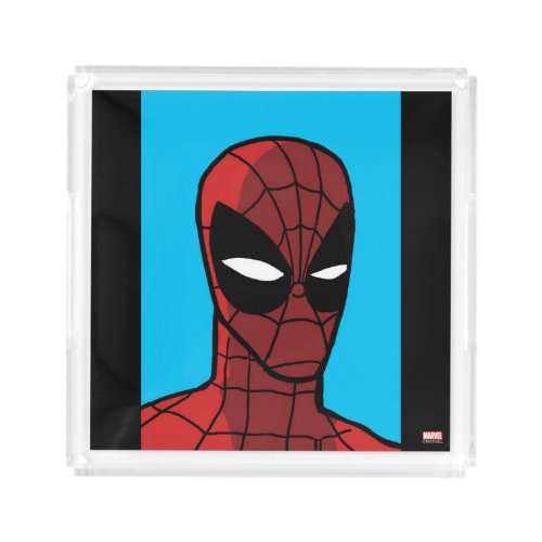 Spider_Man Stare Acrylic Tray