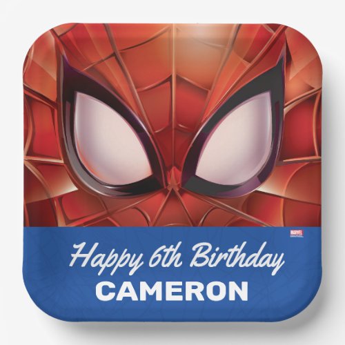 Spider_Man  Super Hero Birthday Paper Plates