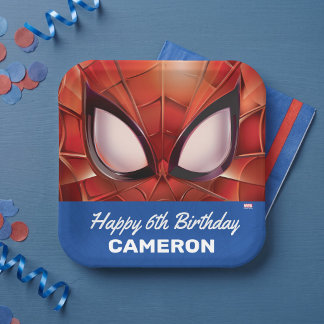 Spider-Man | Super Hero Birthday Paper Plates