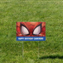 Spider-Man | Super Hero Birthday Sign