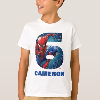 Spider-man | Super Hero Birthday T-shirt by spidermanclassics at Zazzle