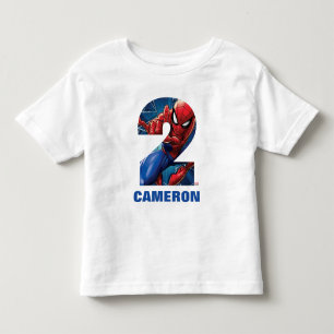 Spider-Man   Super Hero Birthday Toddler T-shirt