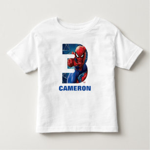 Spider-Man   Super Hero Birthday Toddler T-shirt