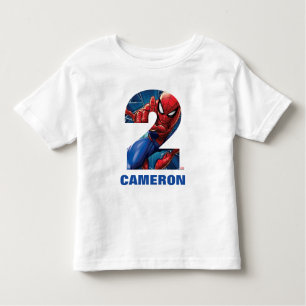 Spider-Man Super Hero Birthday Toddler Toddler T-shirt