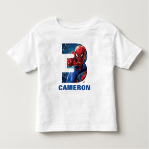 Spider-Man Super Hero Birthday Toddler Toddler T-shirt