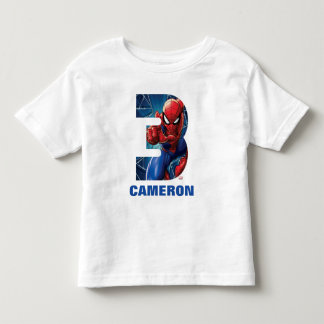 Spider-Man | Super Hero Birthday Toddler Toddler T-shirt