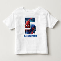 Spider-Man | Super Hero Birthday Toddler Toddler T-shirt
