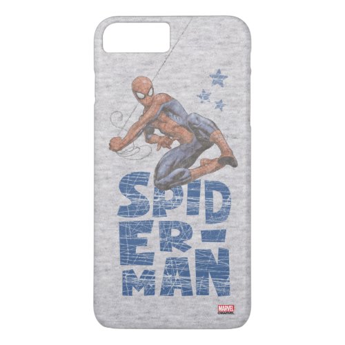 Spider_Man Swing and Stars Graphic iPhone 8 Plus7 Plus Case