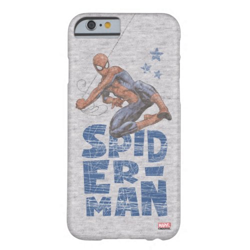 Spider_Man Swing and Stars Graphic Barely There iPhone 6 Case