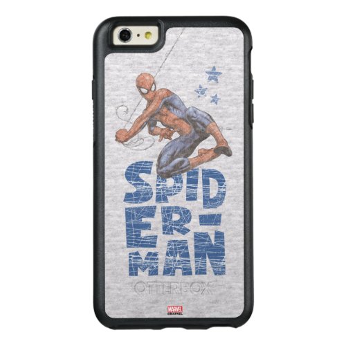 Spider_Man Swing and Stars Graphic OtterBox iPhone 66s Plus Case