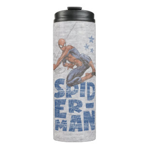 Spider-Man Swing and Stars Graphic Thermal Tumbler