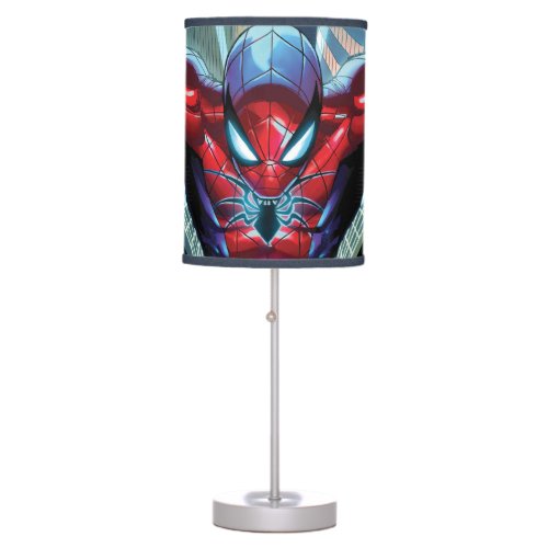 Spider_Man  Swinging Over City Glow Table Lamp