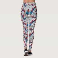 Spiderman Man Women's Leggings Want to swing through the city